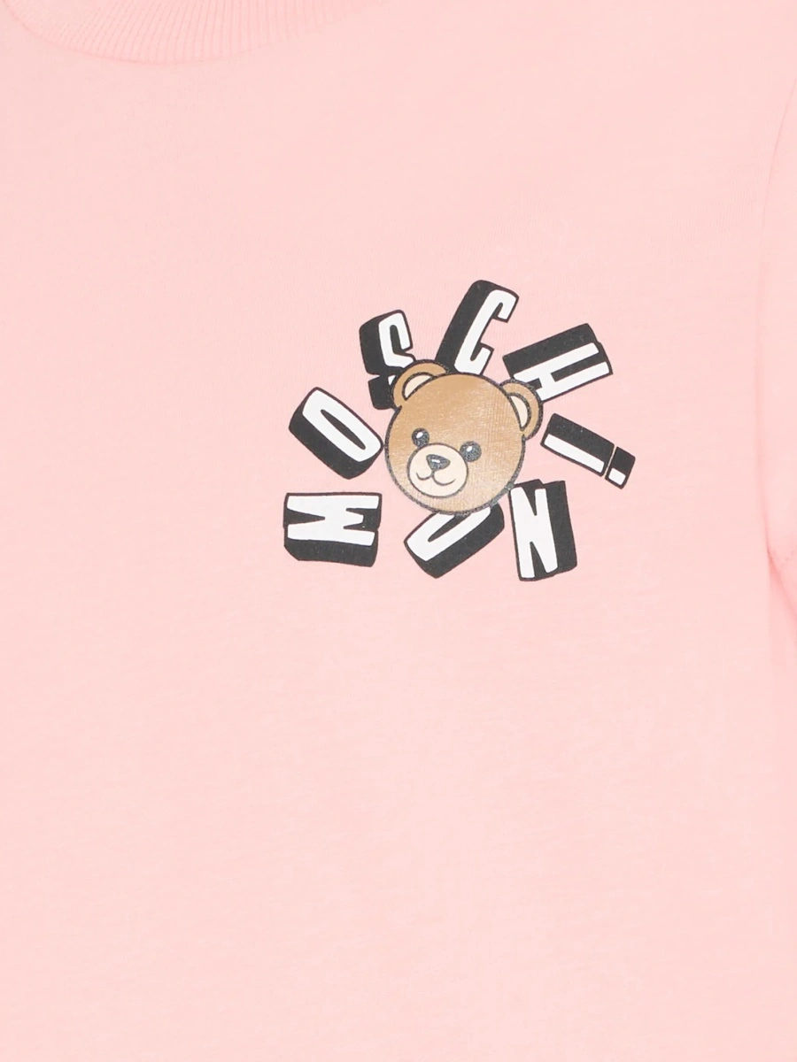 Tricou Moschino roz - Img 3