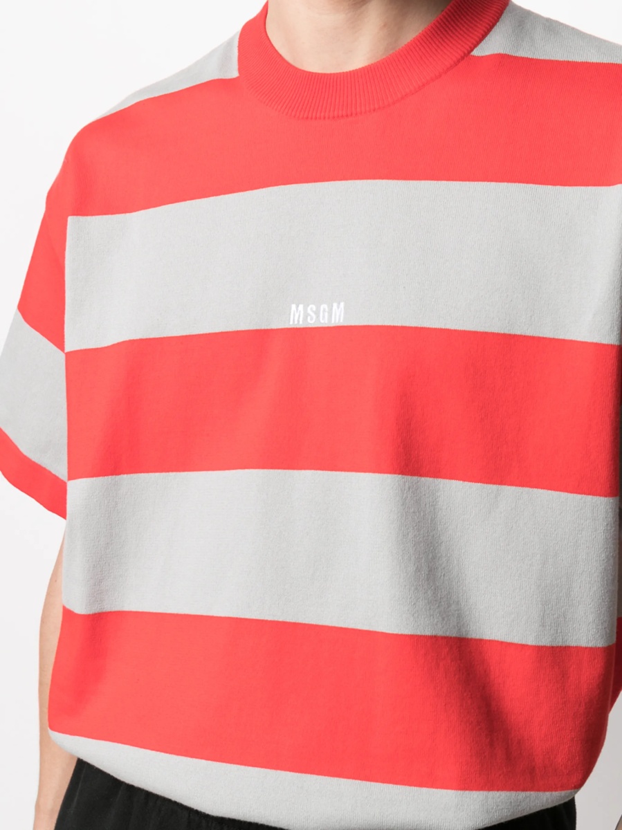 Tricou MSGM gri - Img 5