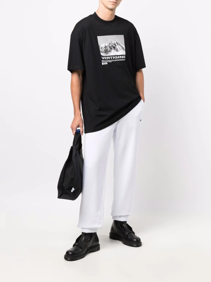 Tricou MSGM negru - Img 2