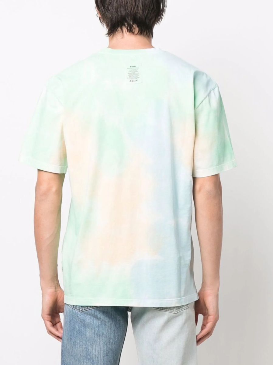 Tricou MSGM verde - Img 4