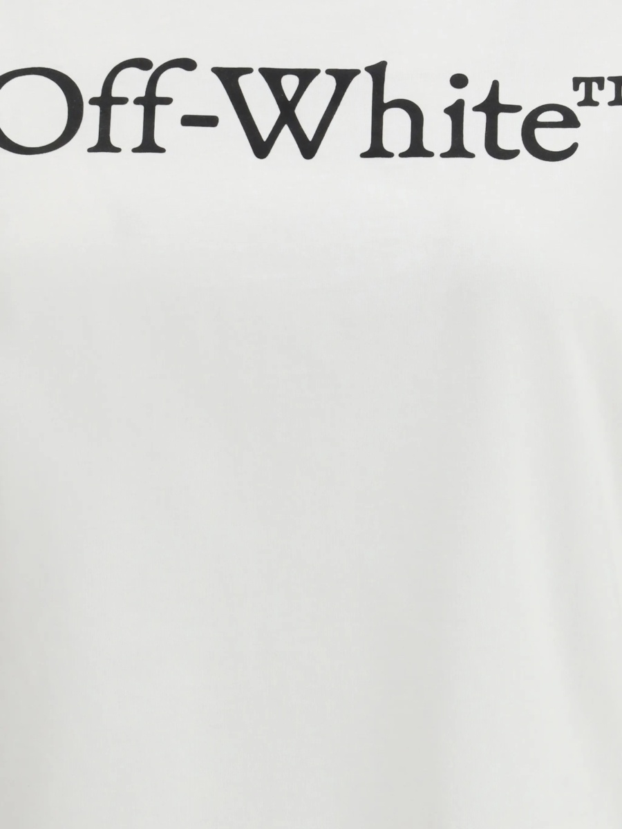 Tricou Off-White Bookish alb - Img 2