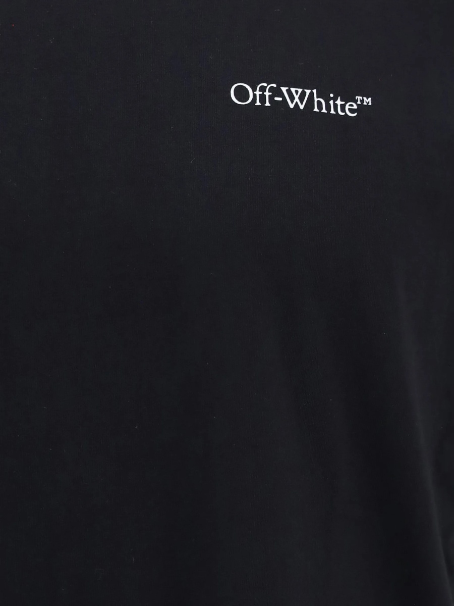 Tricou Off-White Bookish negru - Img 3