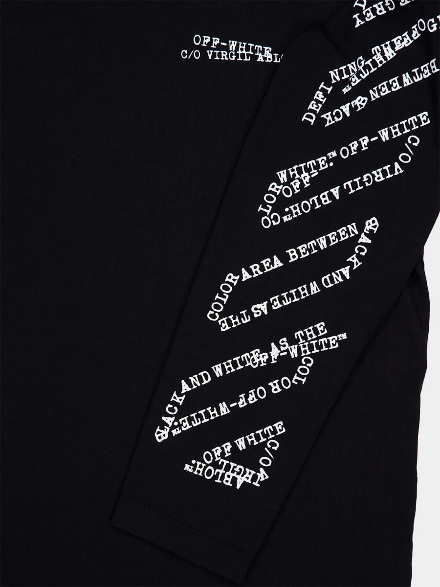 Tricou Off-White negru - Img 4
