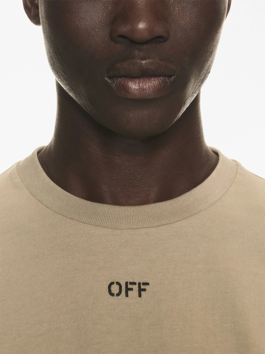 Tricou Off-White neutru - Img 5