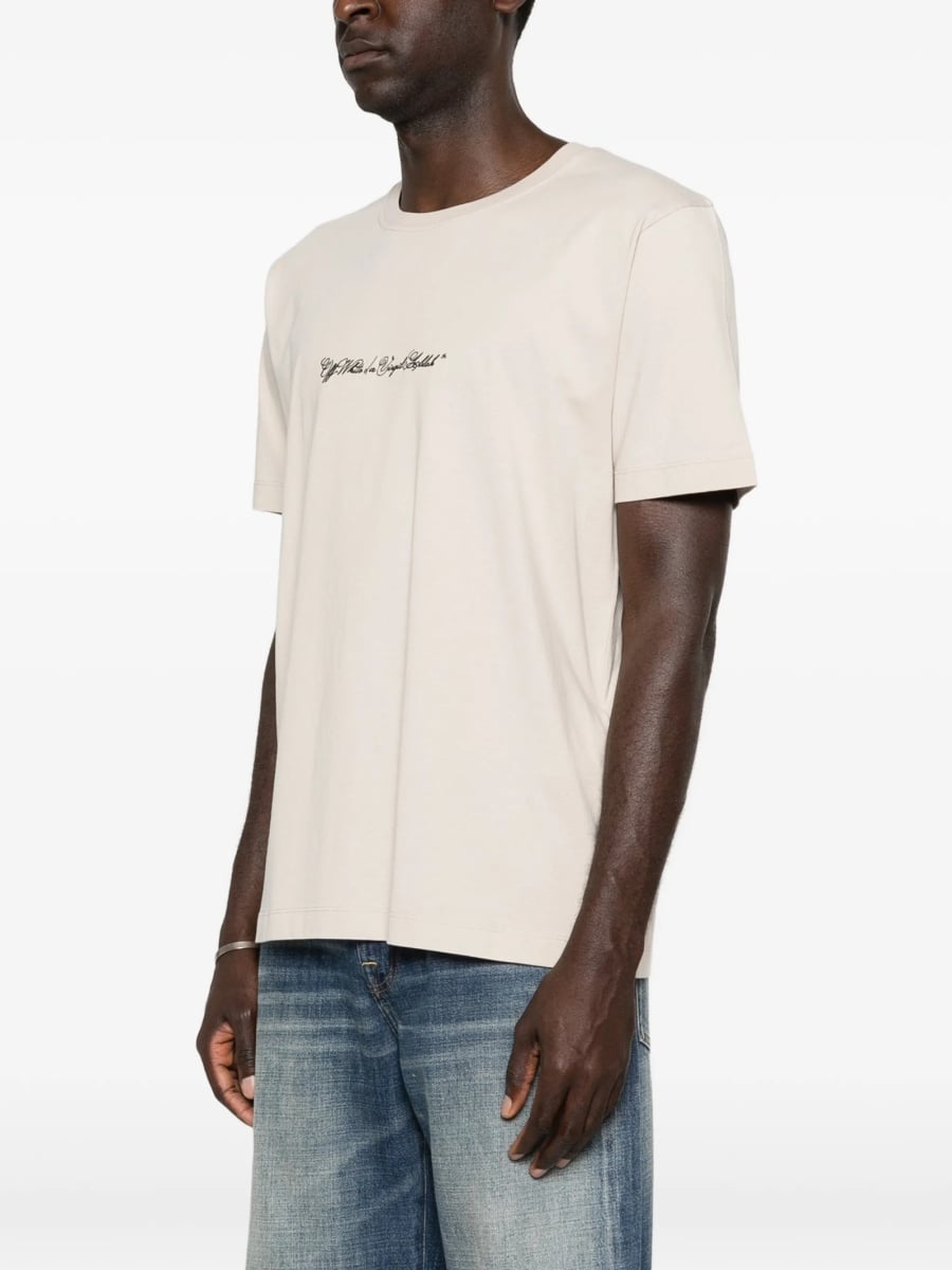 Tricou Off-White neutru - Img 4
