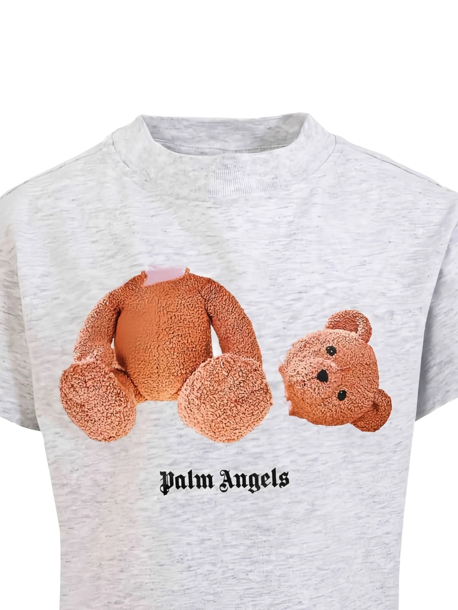 Tricou Palm Angels gri - Img 3