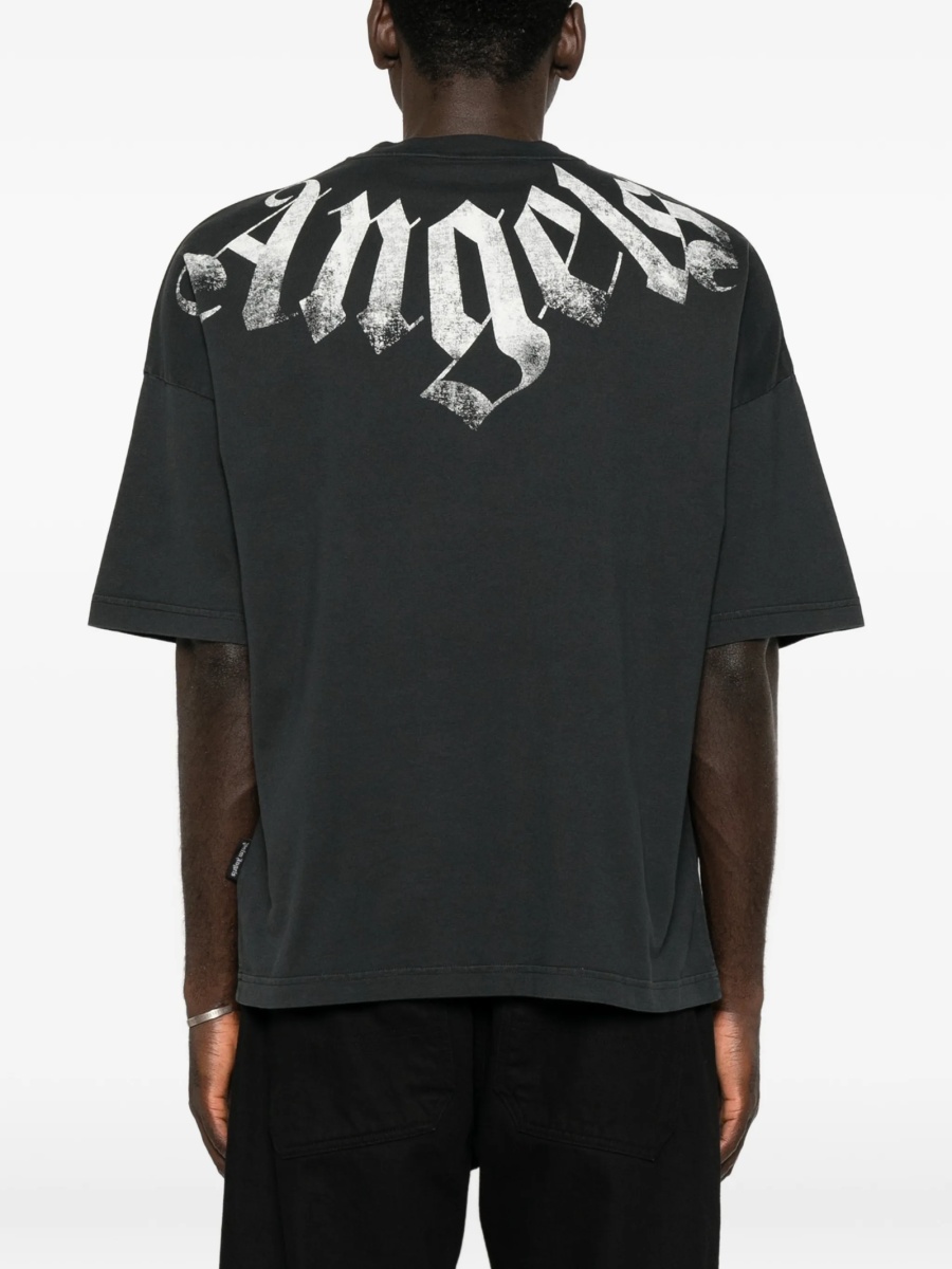 Tricou Palm Angels negru - Img 4