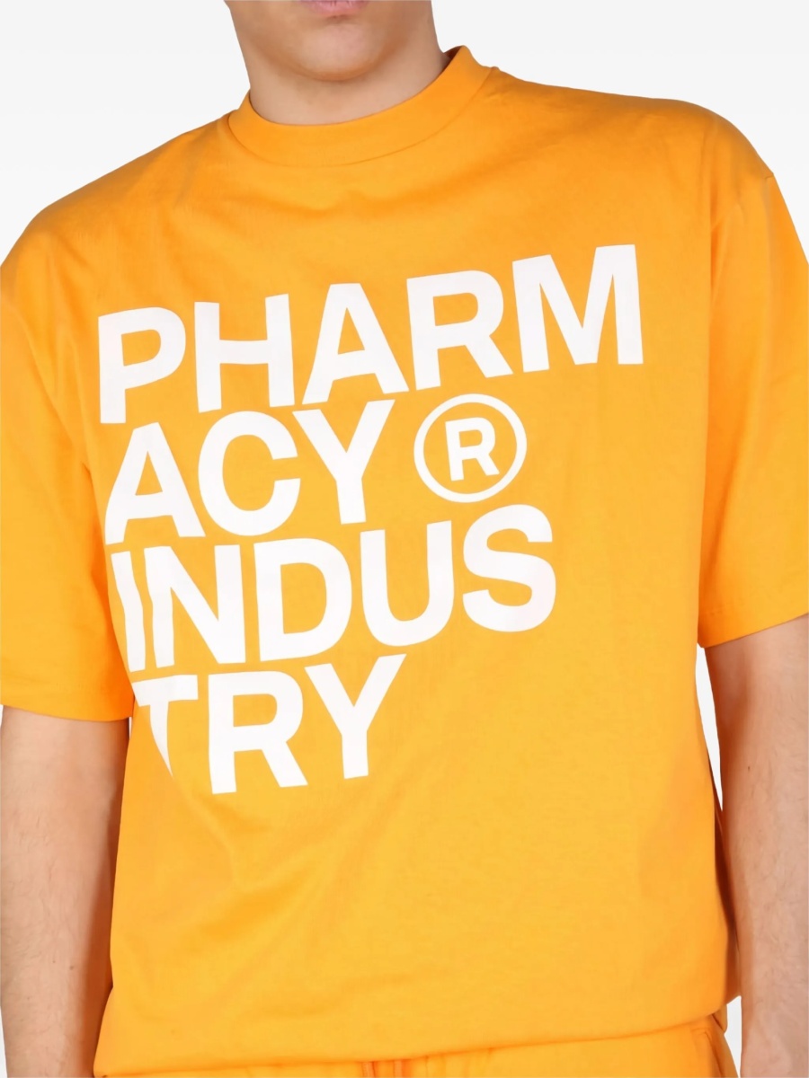 Tricou PHARMACY INDUSTRY portocaliu - Img 4