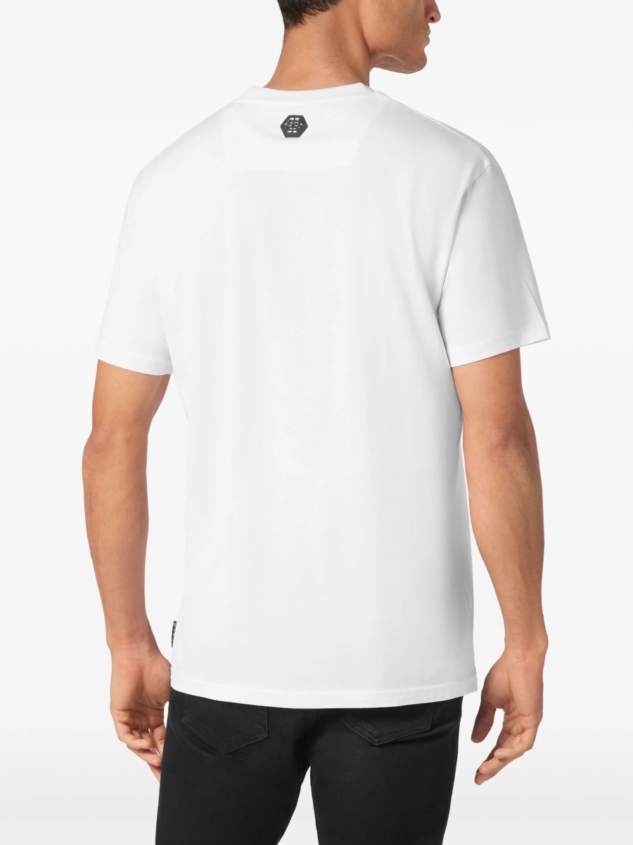 Tricou Philipp Plein alb - Img 4