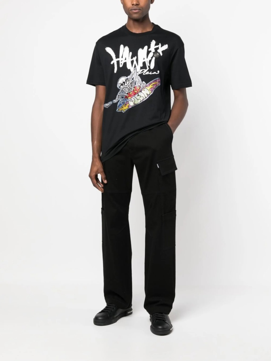 Tricou Philipp Plein negru - Img 2