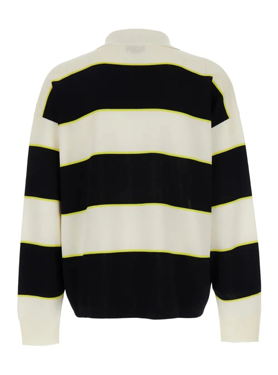 Tricou polo Alexander McQueen alb din bumbac - Img 2