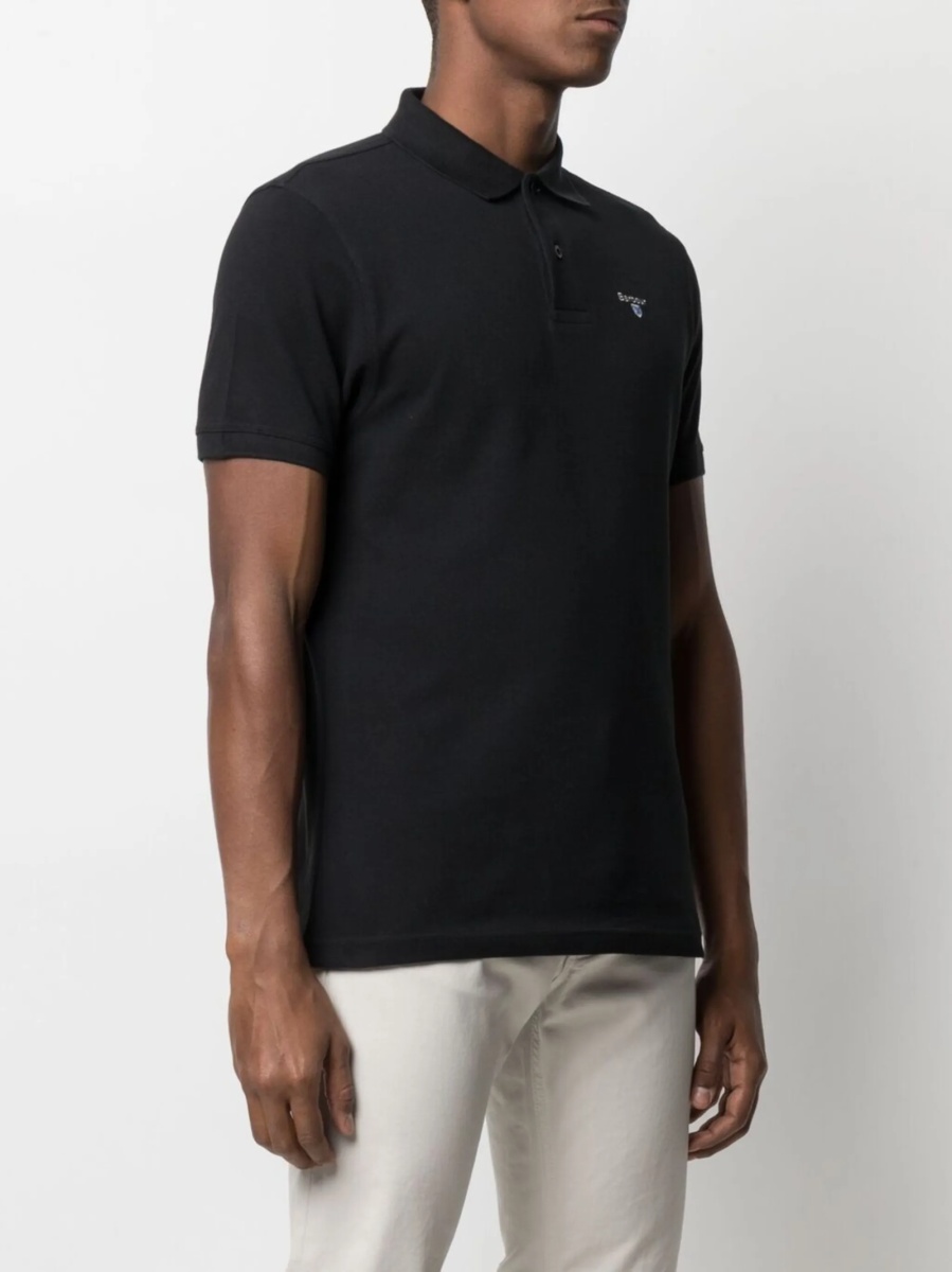 Tricou Polo Barbour negru - Img 3
