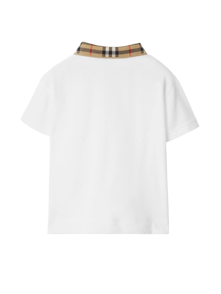 Tricou Polo Burberry alb - Img 2