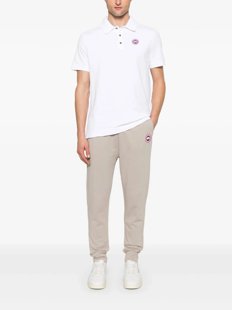 Tricou Polo CANADA GOOSE alb - Img 2