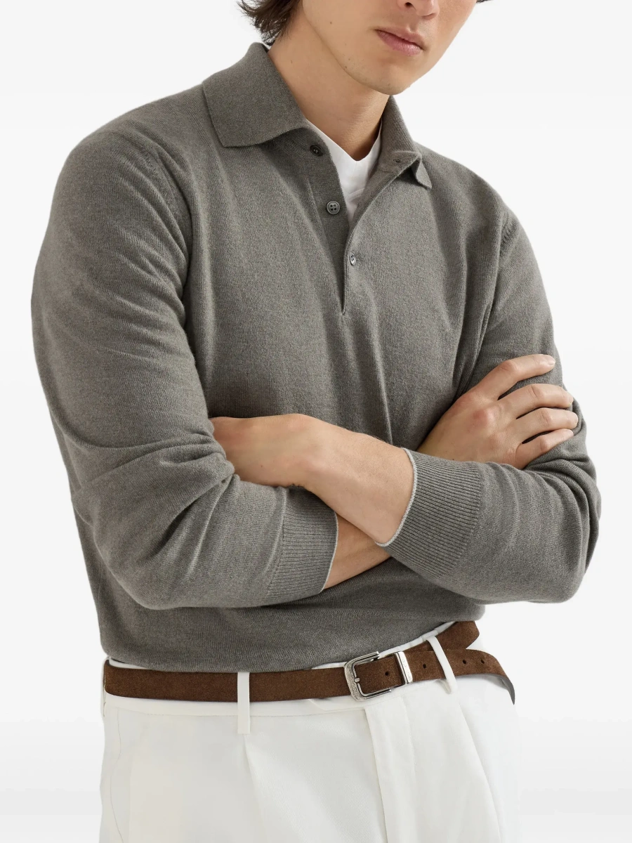 Tricou Polo Cashmere knit Polo - Img 6