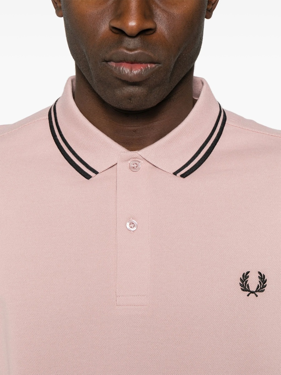 Tricou Polo Comme des Garçons roz - Img 4