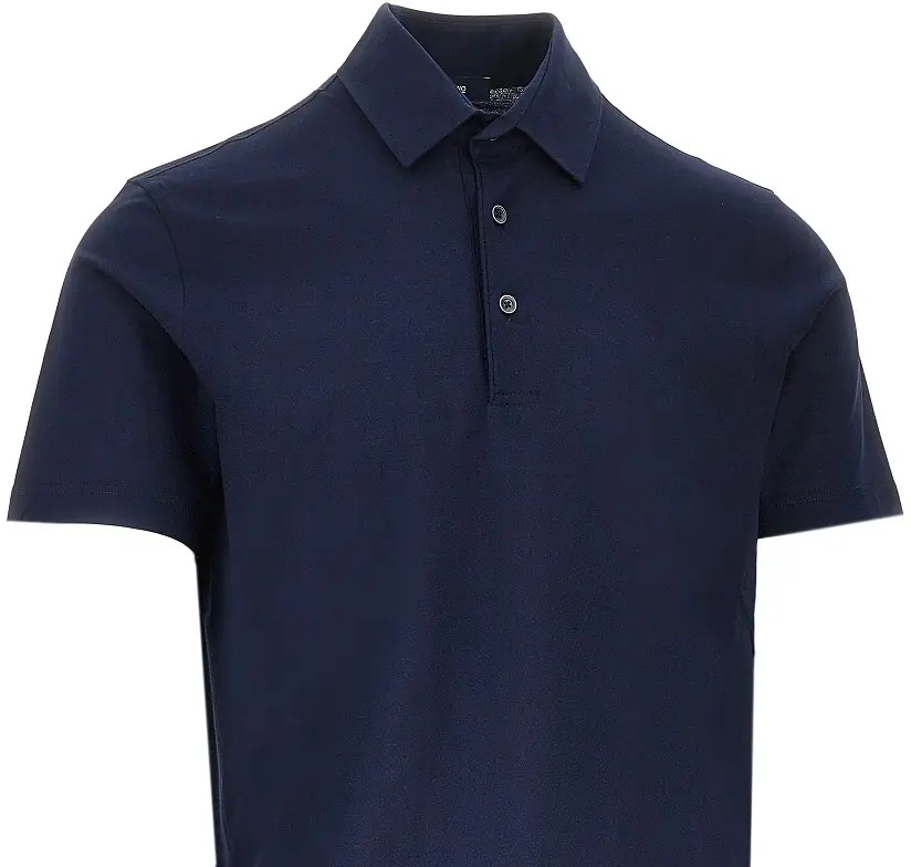 Tricou Polo Crepe voile jersey polo shirt - Img 2
