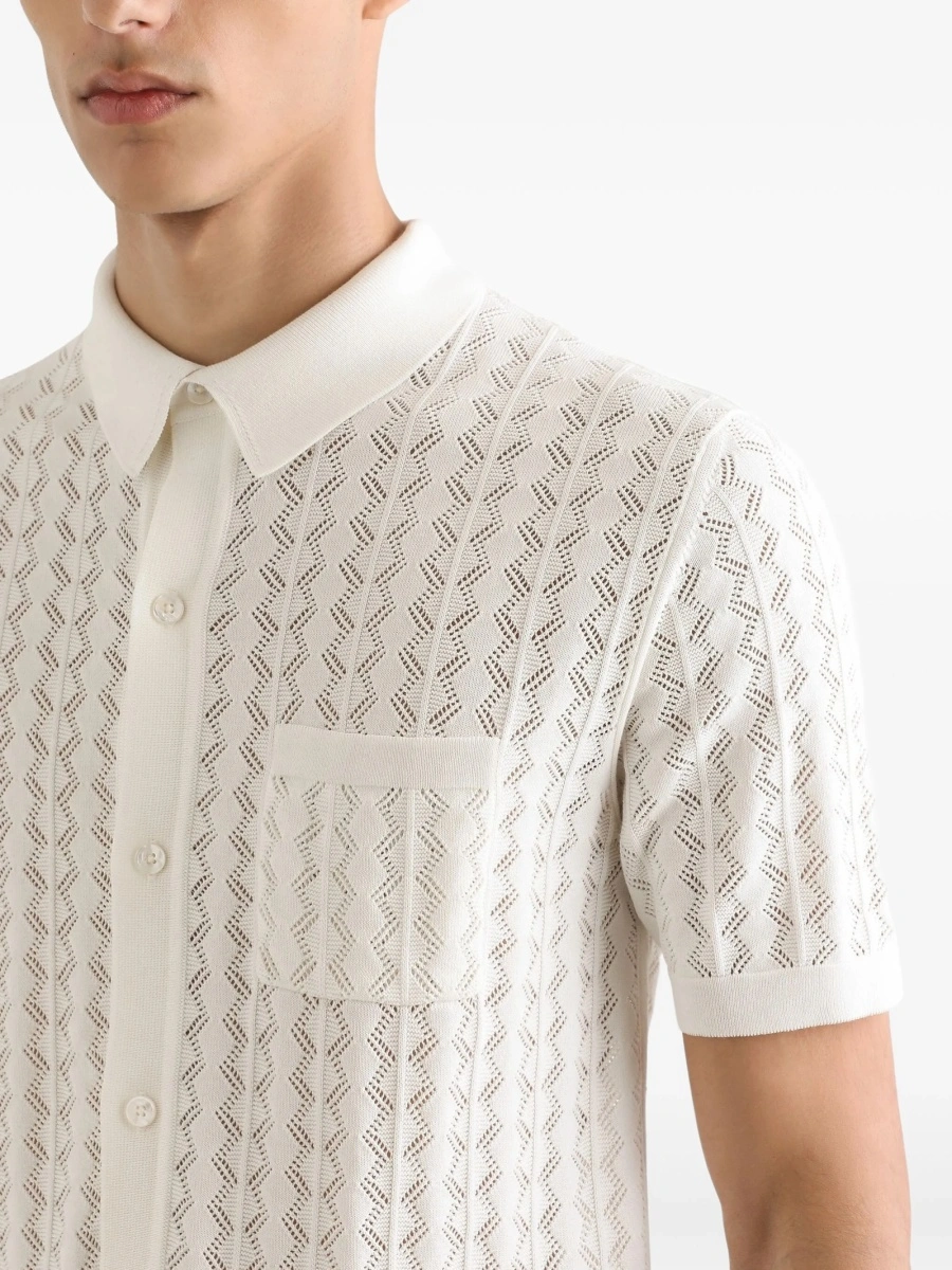 Tricou Polo Dolce &amp; Gabbana alb - Img 5