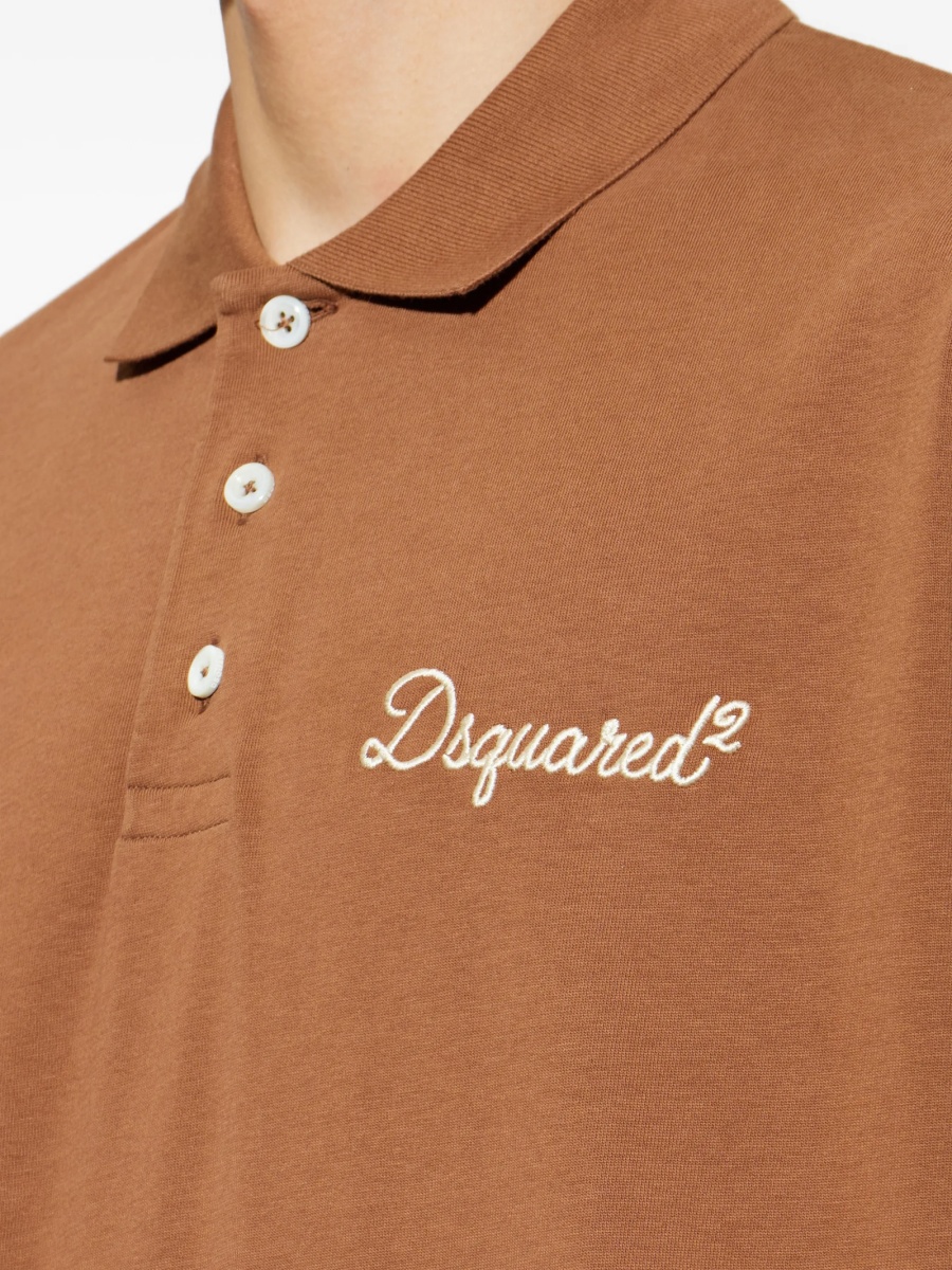 Tricou Polo DSQUARED2 maro - Img 5
