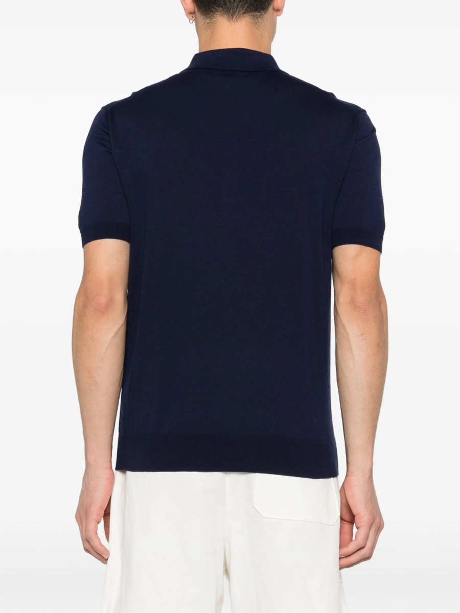 Tricou Polo ETRO albastru - Img 4