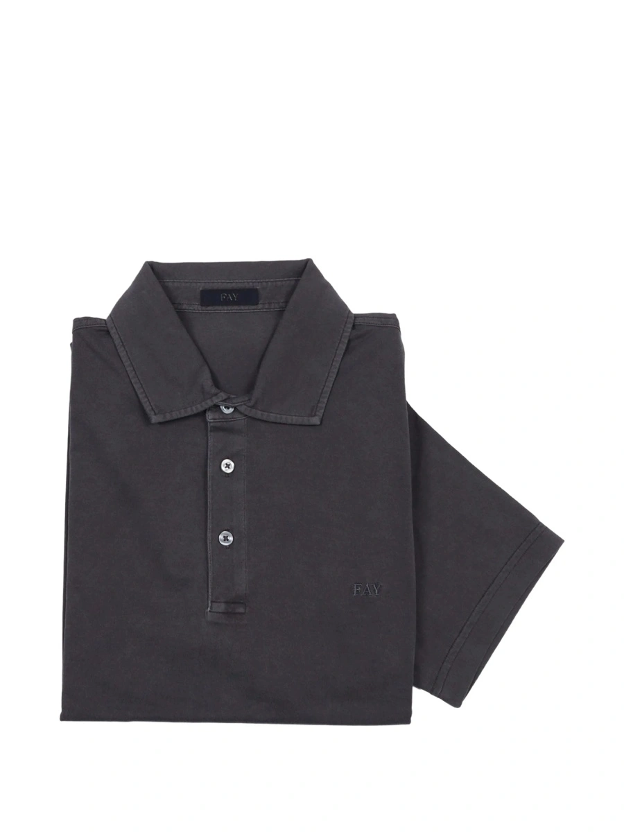 Tricou Polo Fay gri - Img 2