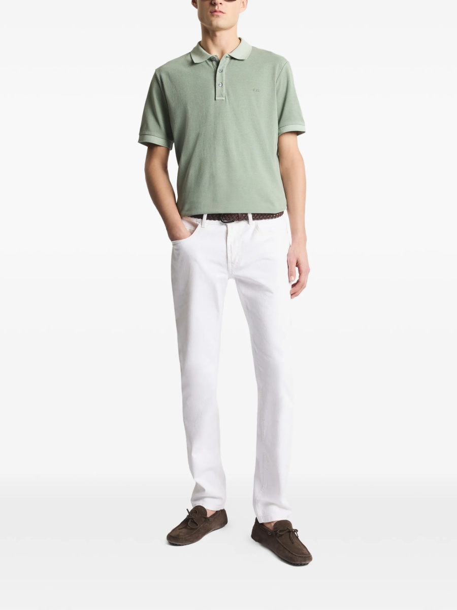 Tricou Polo Fay verde - Img 2