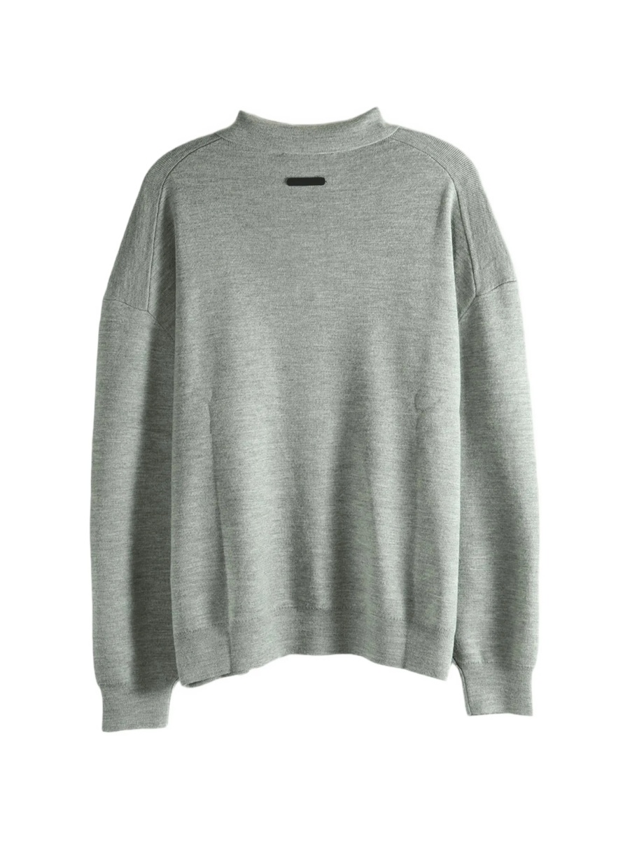 Tricou Polo Fear Of God Essentials gri - Img 2