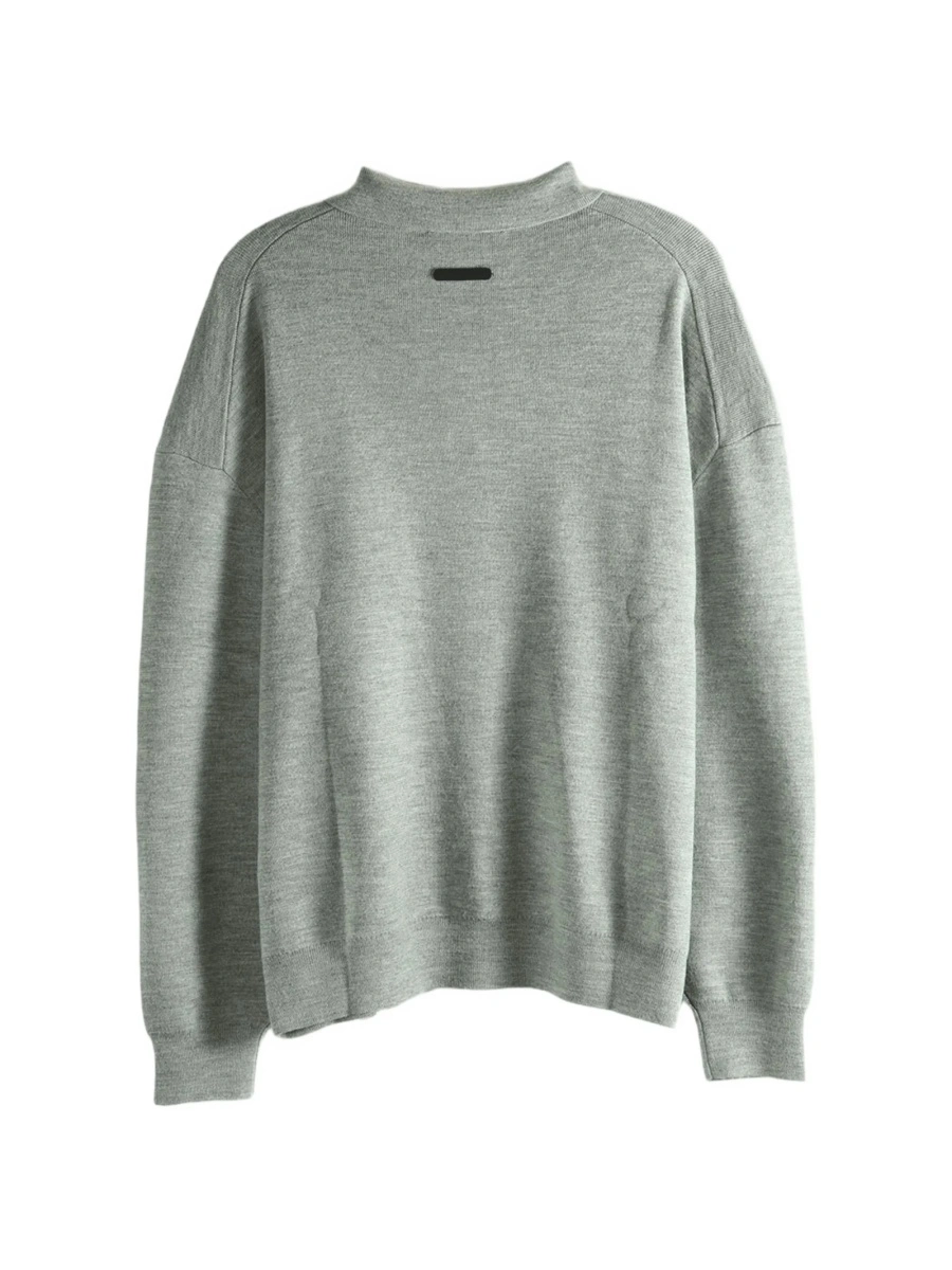 Tricou Polo Fear Of God Essentials gri - Img 2