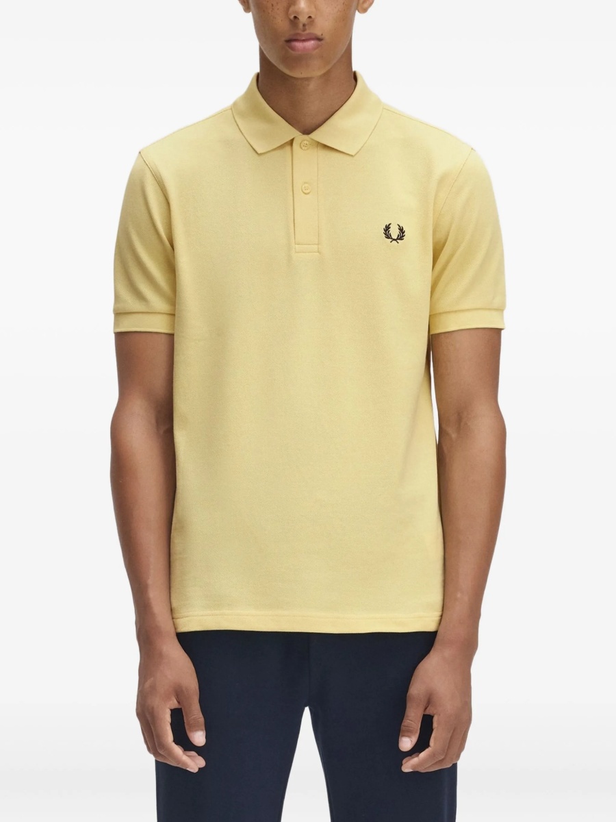 Tricou Polo Fred Perry galben - Img 2