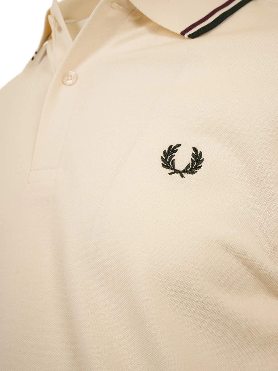 Tricou Polo Fred Perry neutru - Img 3