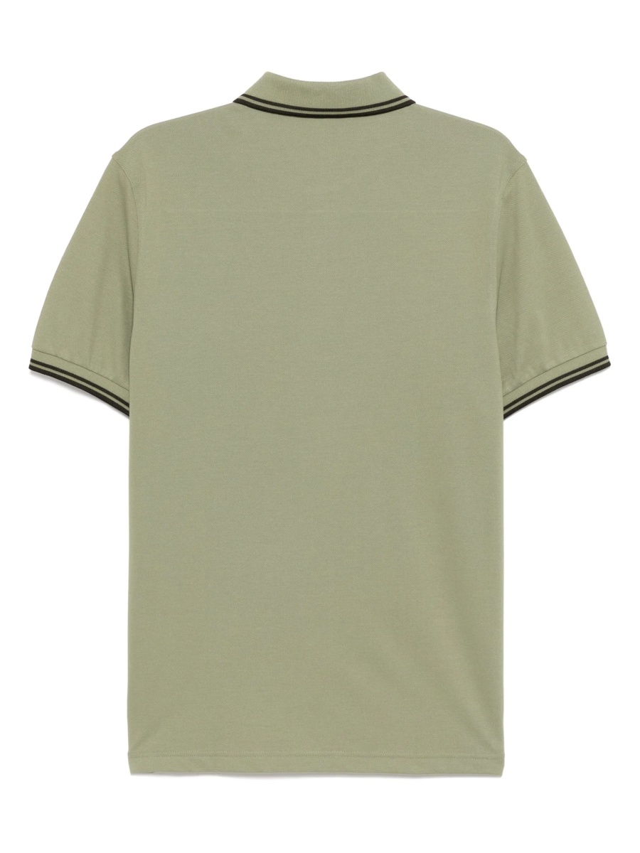 Tricou Polo Fred Perry verde - Img 6