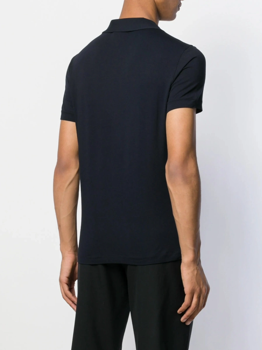 Tricou Polo Giorgio Armani albastru - Img 4