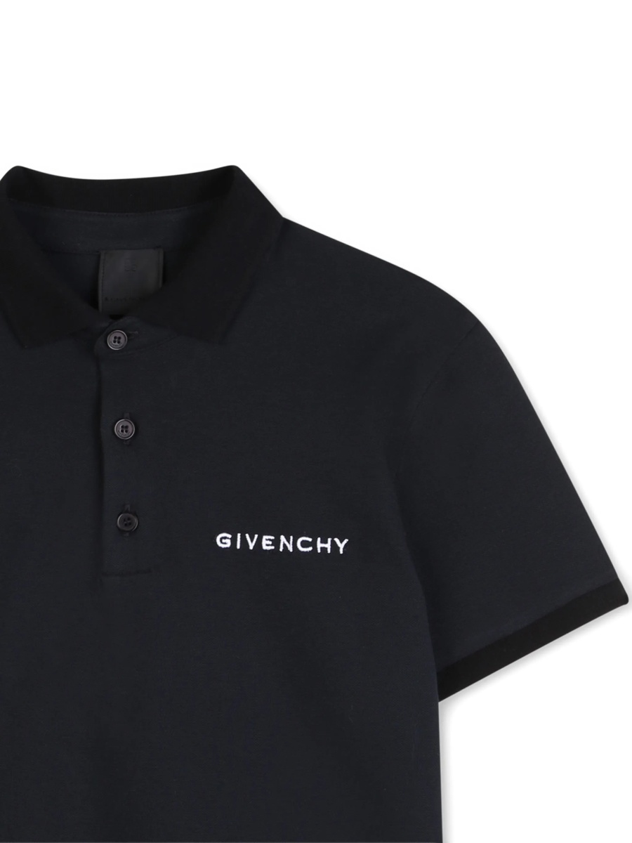 Tricou Polo Givenchy negru - Img 3