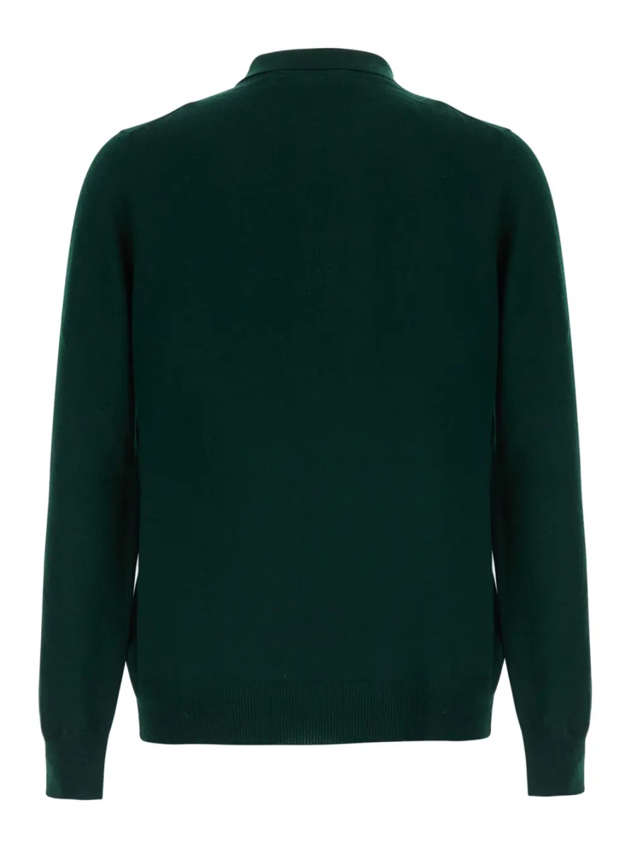 Tricou Polo Green Polo Shirt Sweater in Wool Blend Men - Img 2