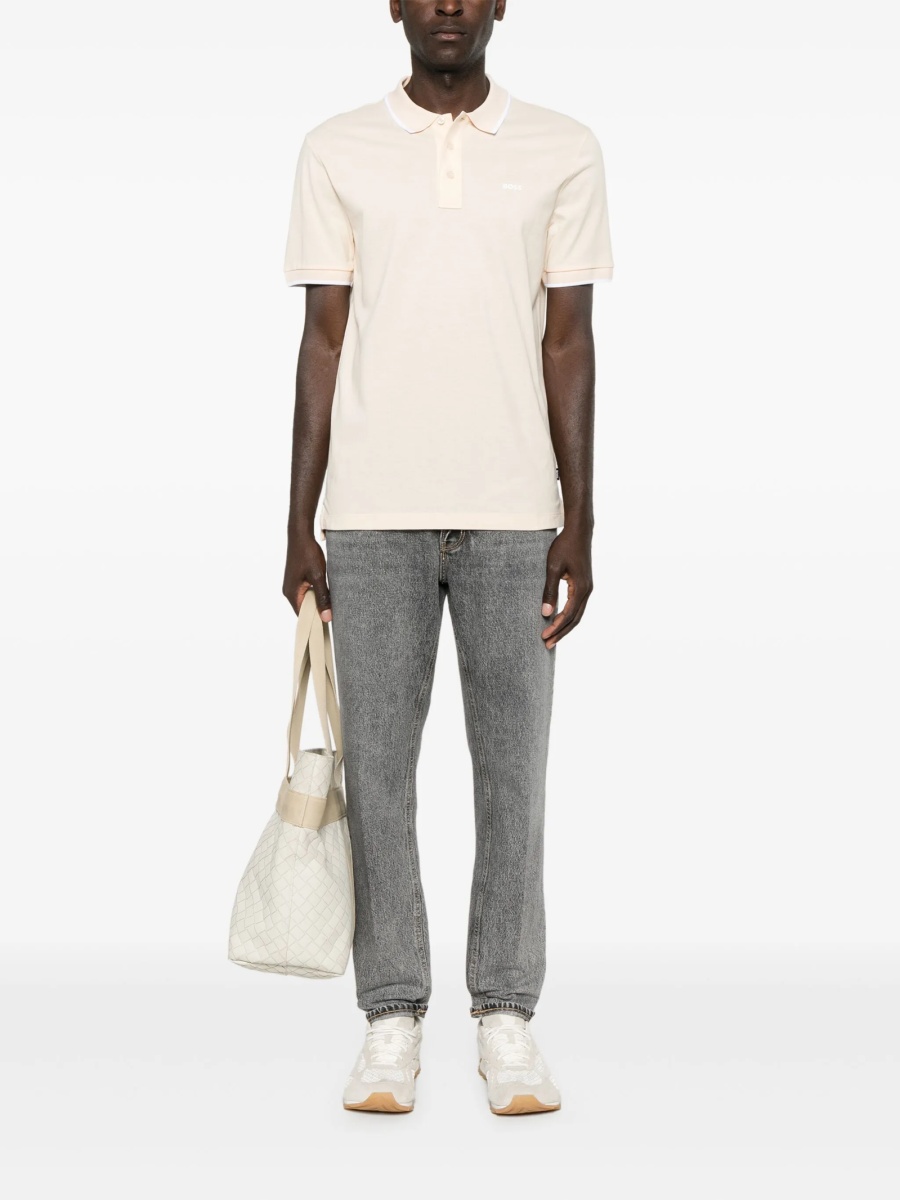 Tricou Polo Hugo Boss neutru - Img 2