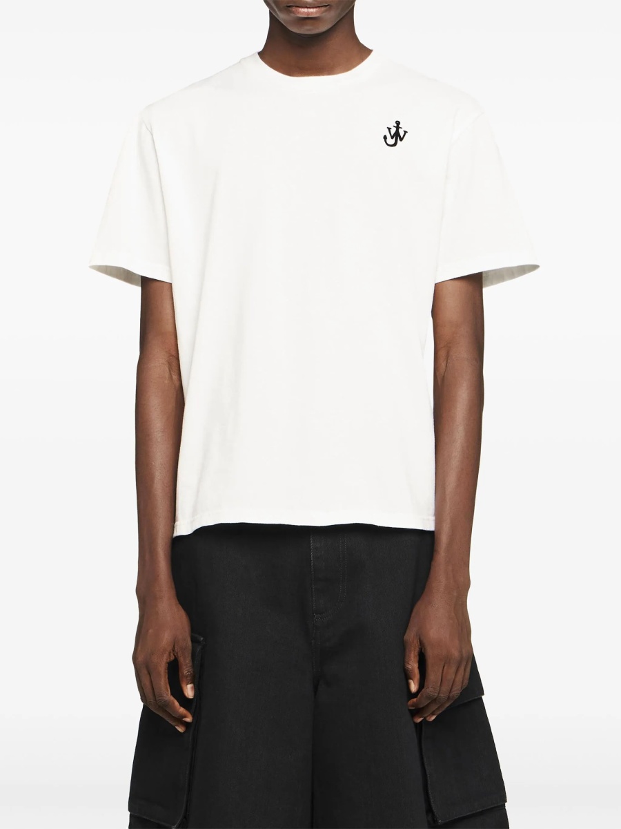 Tricou Polo JW Anderson alb - Img 3