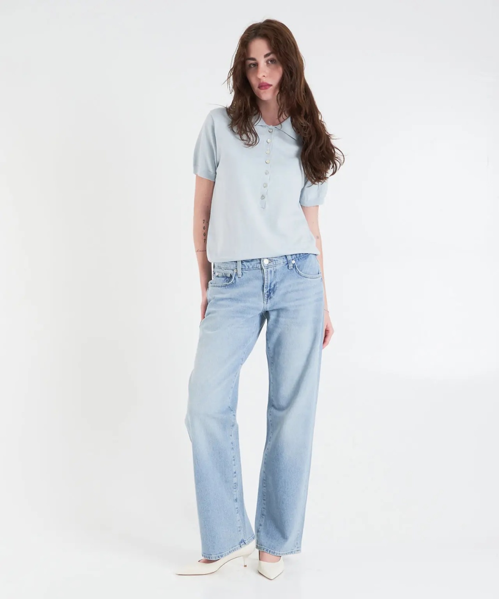Tricou Polo Knit polo shirt 'Tamara' - Img 3