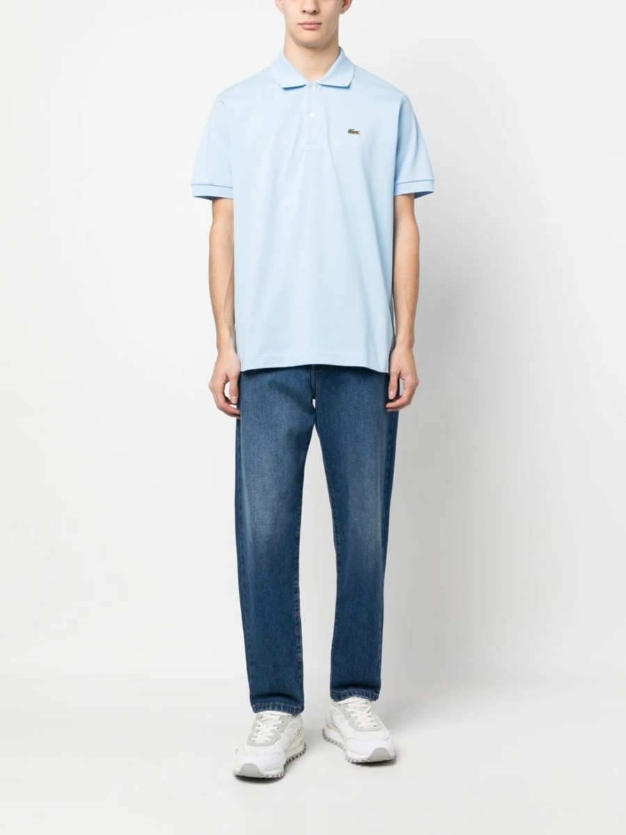Tricou Polo Lacoste albastru - Img 2