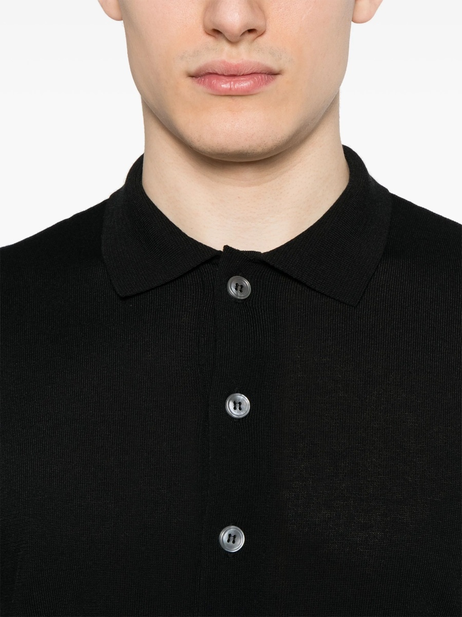 Tricou Polo Lardini negru - Img 4