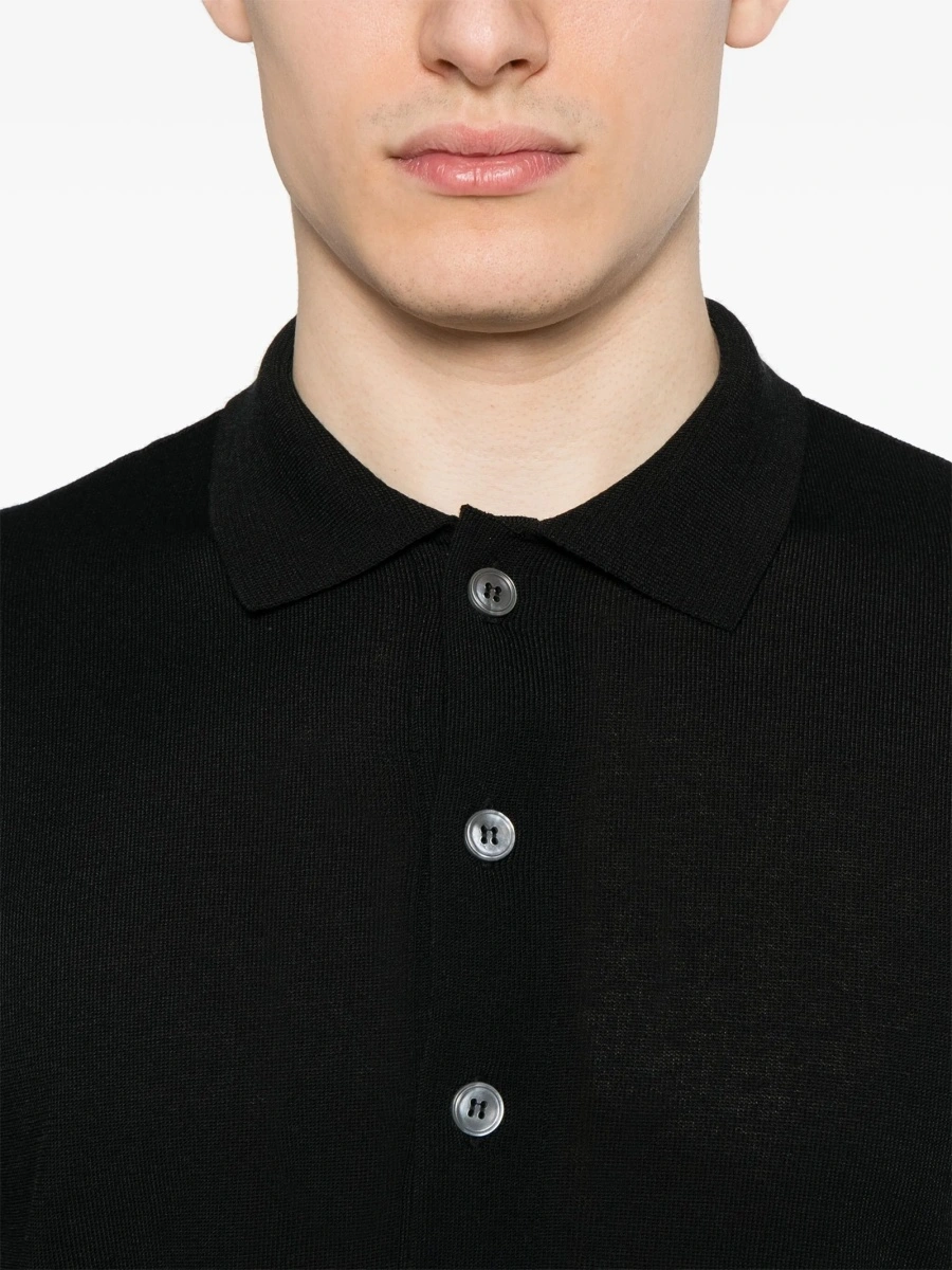 Tricou Polo Lardini negru - Img 4