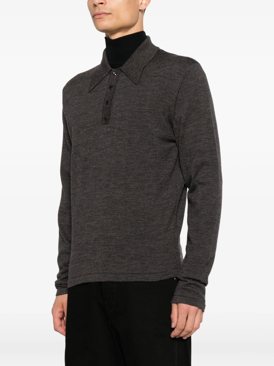 Tricou Polo LEMAIRE gri - Img 3