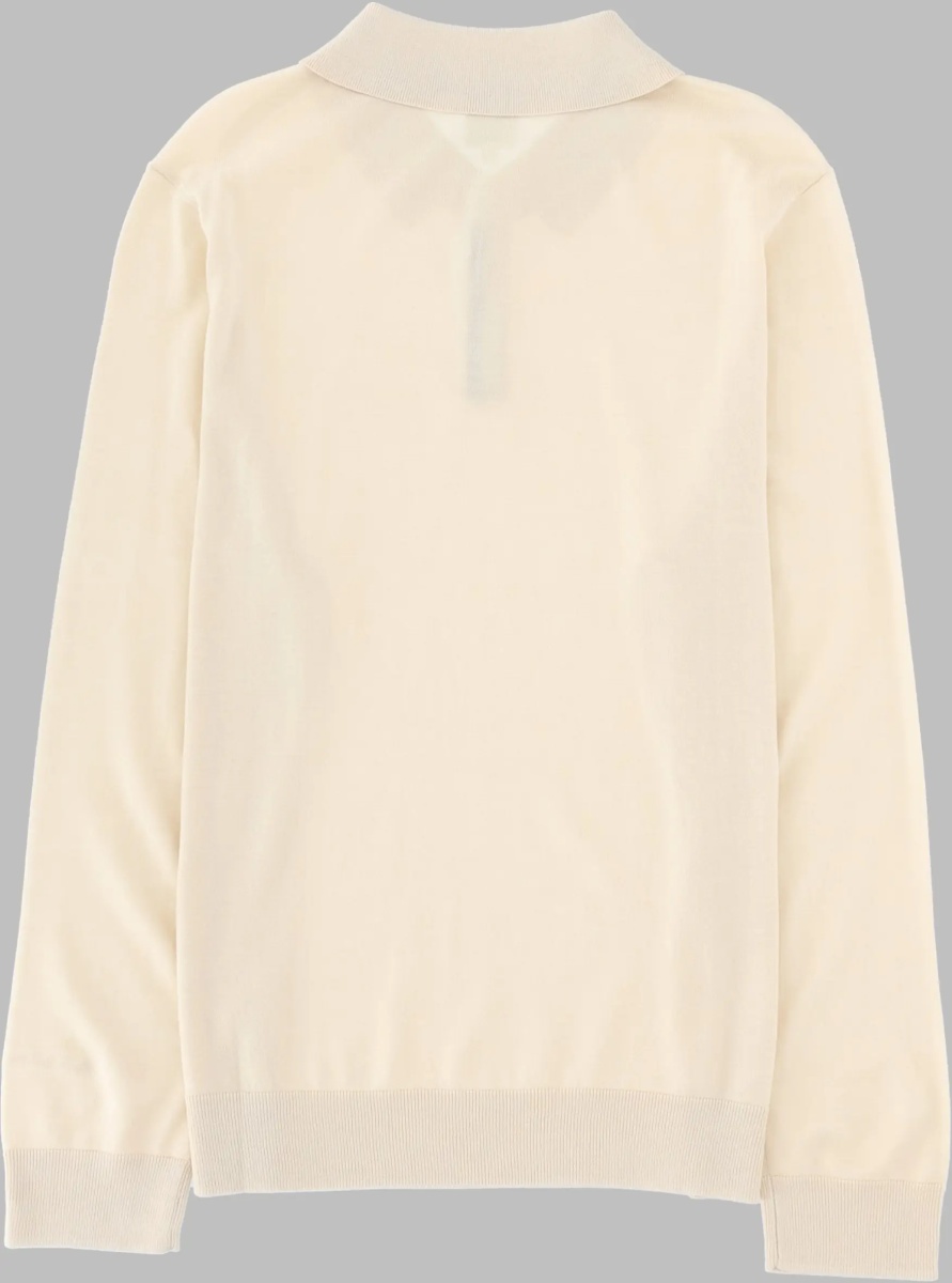 Tricou Polo Maglia Polo In Lana Merino - Img 2