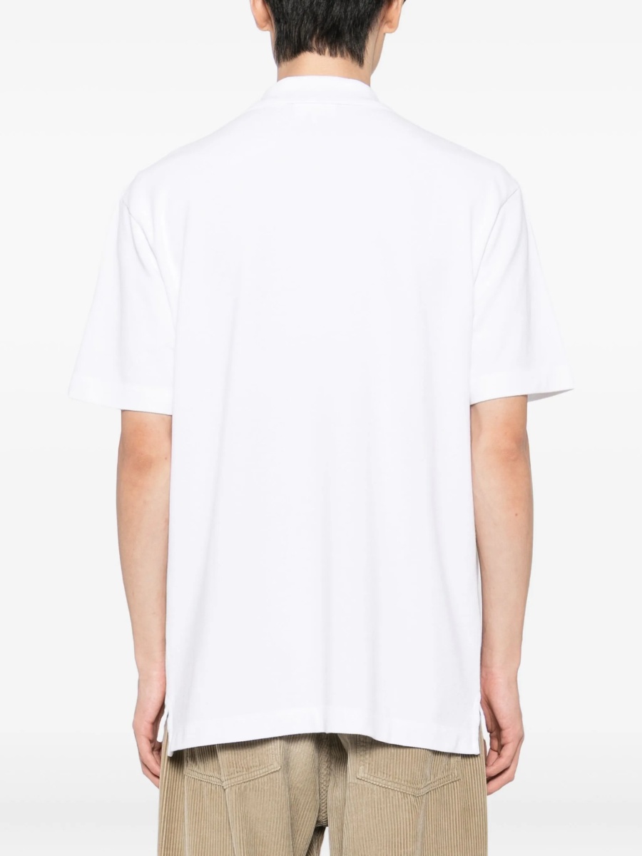 Tricou Polo MAISON KITSUNÉ alb - Img 3