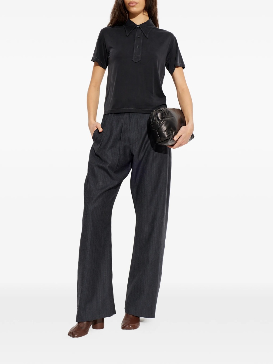 Tricou Polo Maison Margiela negru - Img 2