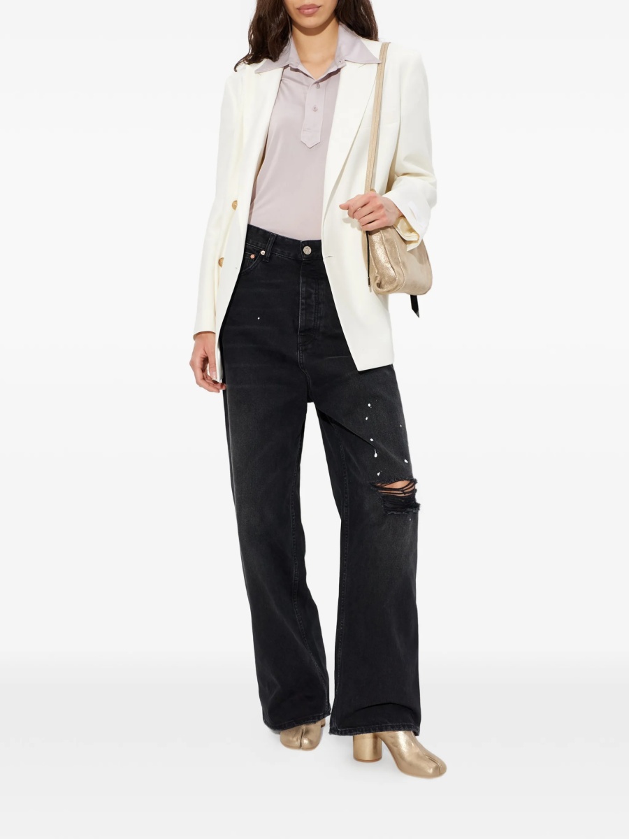 Tricou Polo Maison Margiela neutru - Img 2