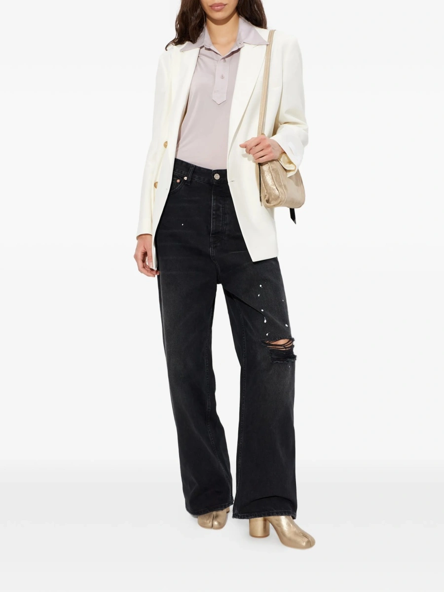 Tricou Polo Maison Margiela neutru - Img 2