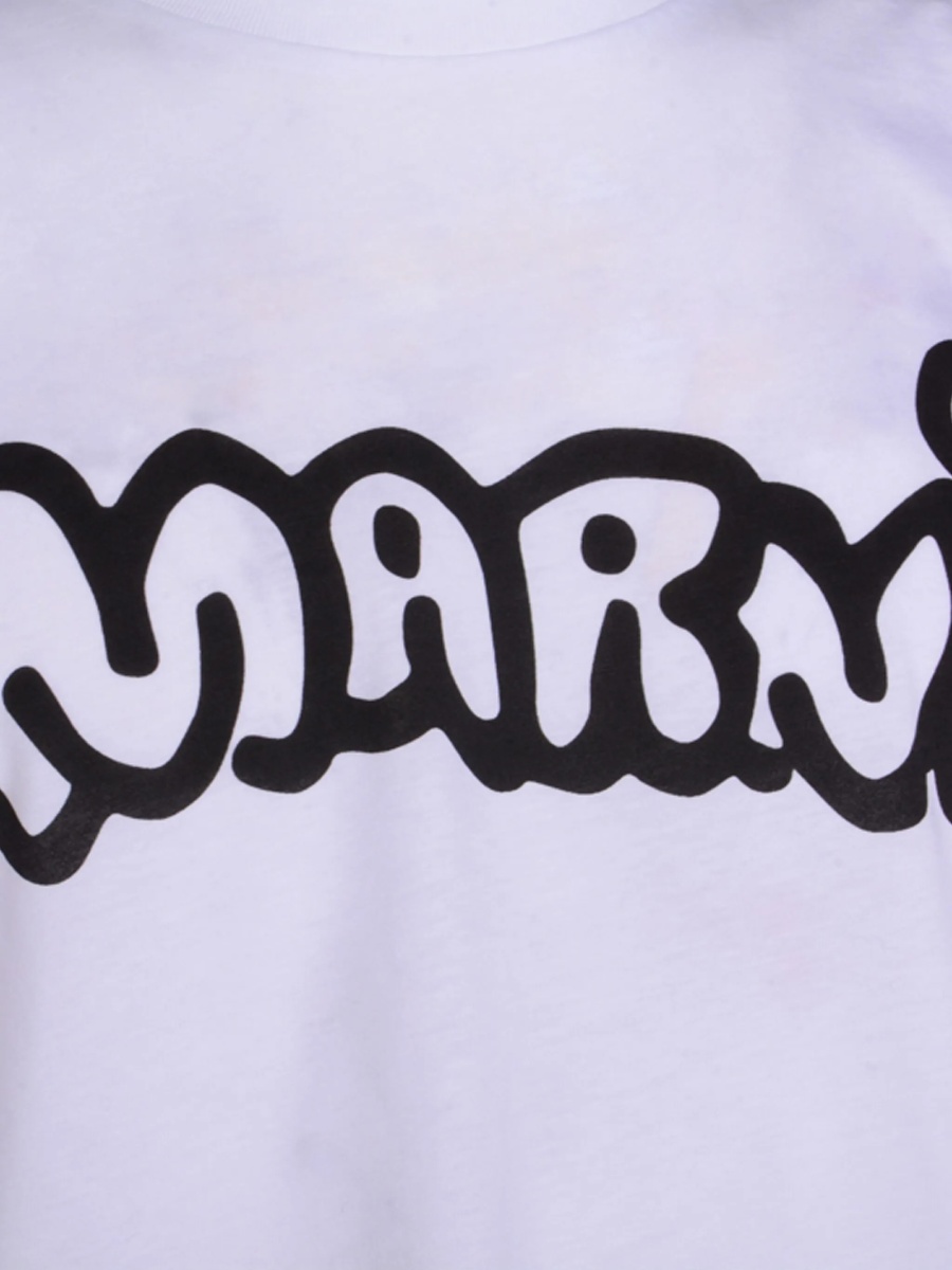 Tricou Polo Marni alb - Img 5