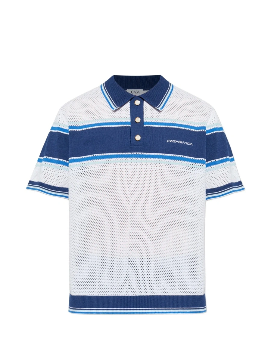 Tricou Polo MESH STRIPE POLO - Img 8