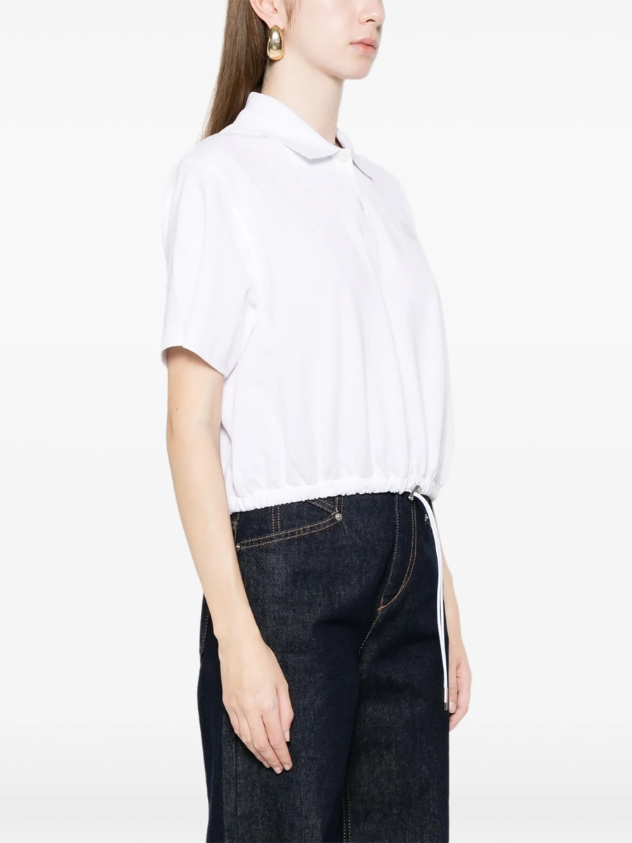 Tricou Polo Moncler alb - Img 3
