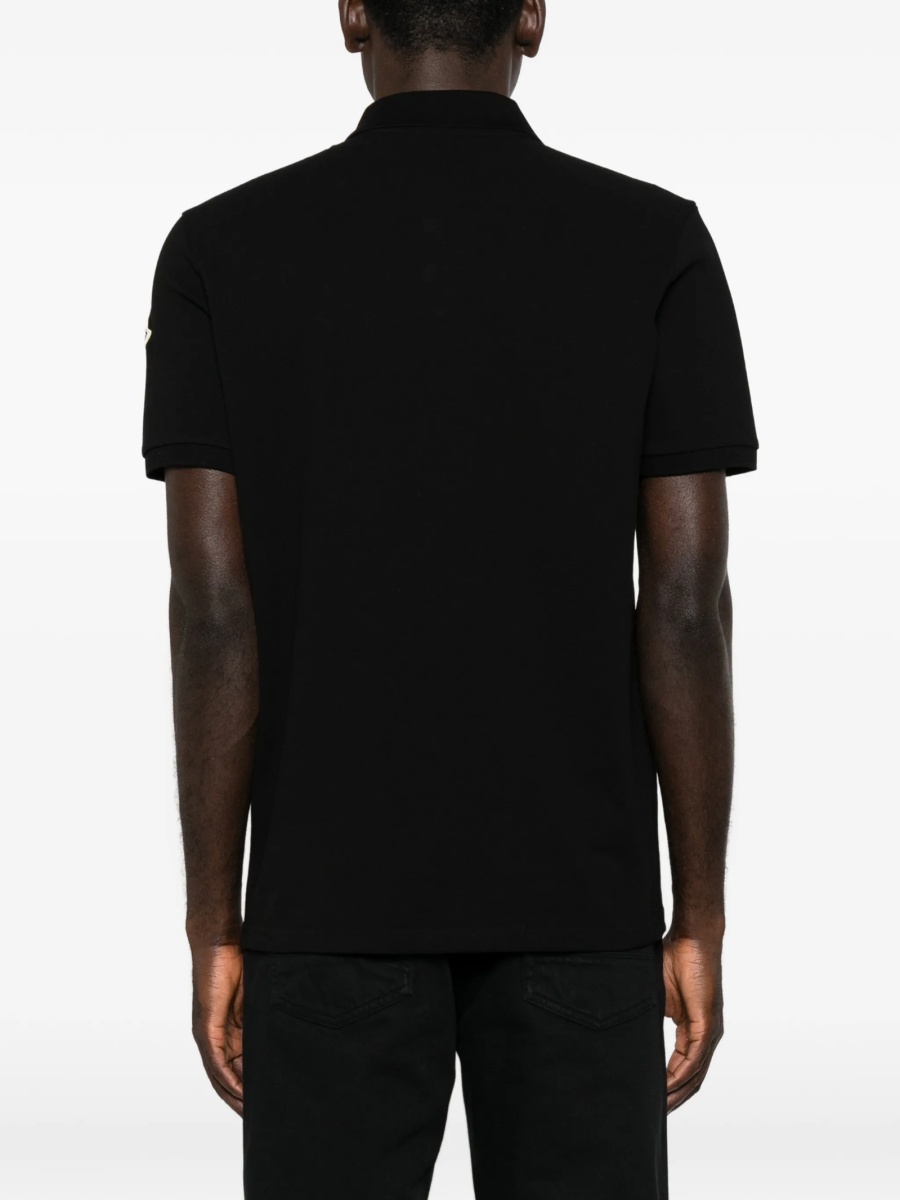 Tricou Polo Moncler negru - Img 4